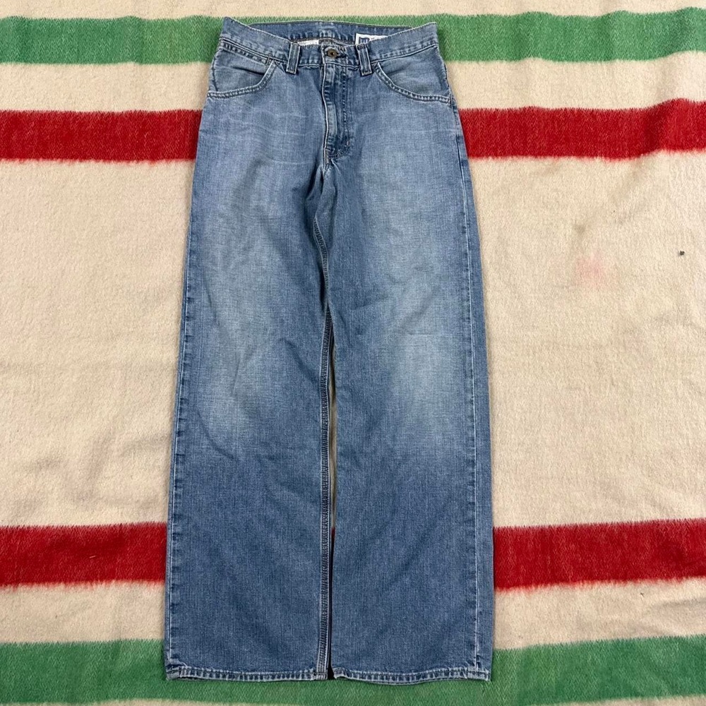 Vintage GAP Worker Jean 30x32 Blue Denim Loose Fit Workwear 2000s Mens